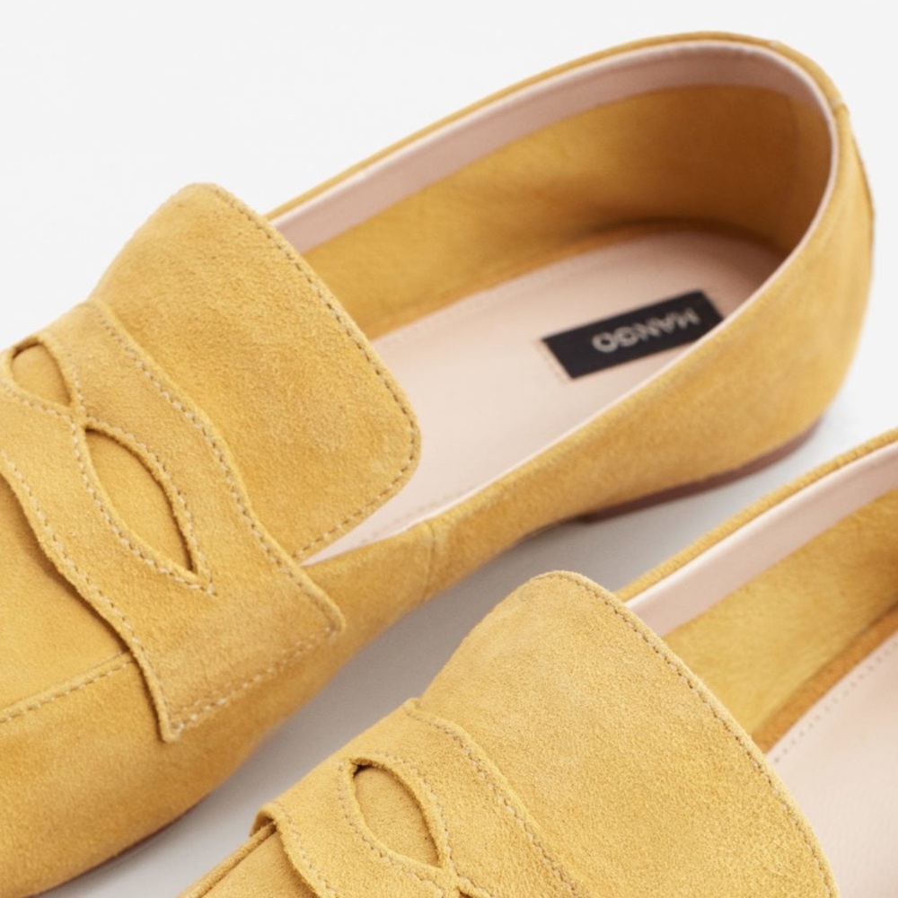 MNG-Mango Leather loafers, 100% leather - Picture 3 of 7